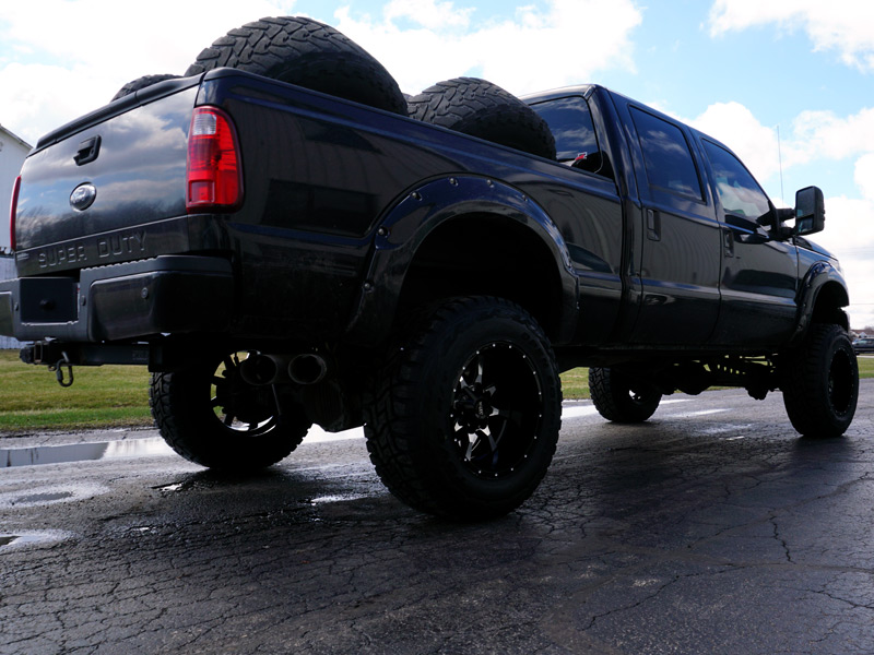 2011 Ford F250 Super Duty 20x12 Moto Metal Wheels 37x12.5R20 Toyo Tires 8inch suspension