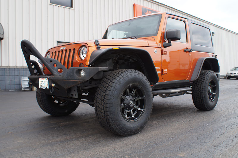 2011 Jeep Wrangler Fuel Offroad Coupler D556 17x9 17 By 9  12 Offset Wheels Nitto Terra Grappler G2 295 70 17 