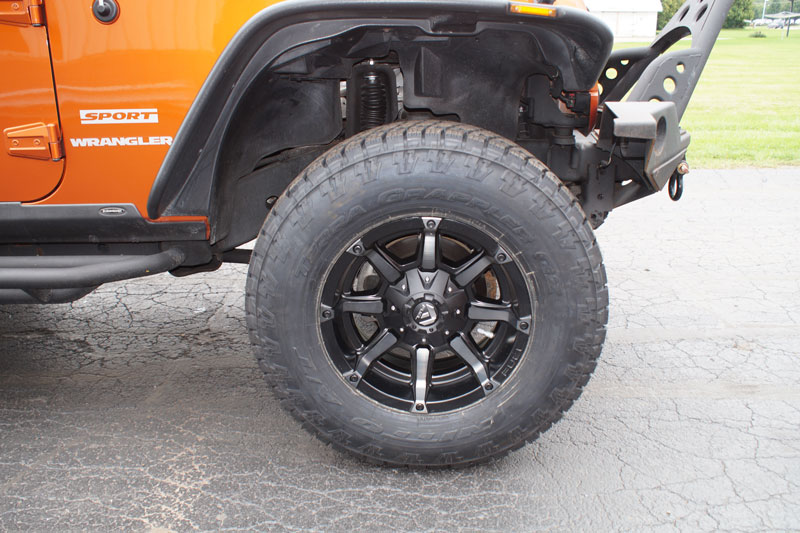 2011 Jeep Wrangler Fuel Offroad Coupler D556 17x9 17 By 9  12 Offset Wheels Nitto Terra Grappler G2 295 70 17 