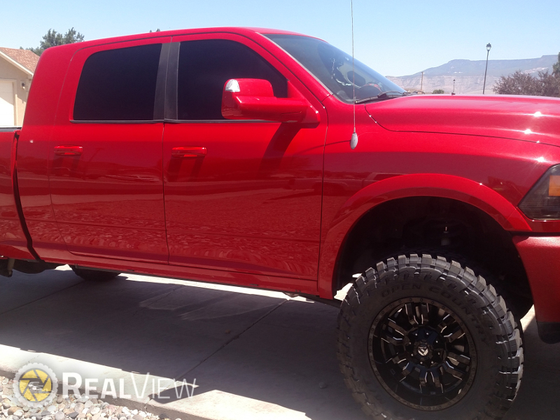 2012 Ram 2500 20x10 Fuel Offroad Wheels 37x13.5R20 Toyo Tires