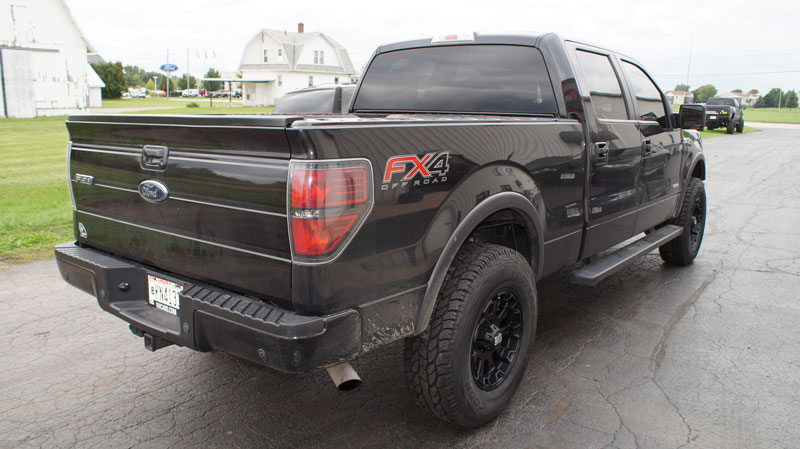 2013 Ford F150 Xd Series Misfit Xd800b 18x9 18 By 9 +00 Offset Wheels Cooper Discoverer At3 285 70 18 