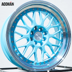 Aodhan AH02 Tiffany Blue 18x8.5 +35