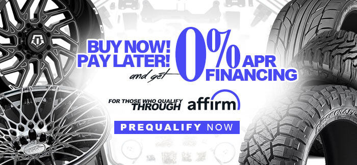 0% Financing with Affirm