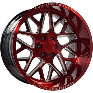Axe Off-Road AX5.2 Candy Red W Milled Accents