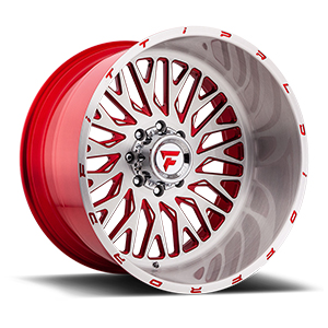Fittipaldi Offroad FTF07 X-Trail Brushed W/ Red Milled Spokes