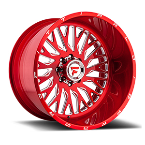 Fittipaldi Offroad FTF07 X-Trail Red W/ Milled Spokes