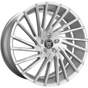 Lexani Wraith 663 Silver Brushed