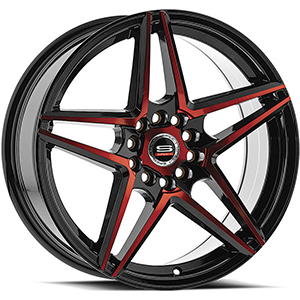 Spec-1 SP-54 Gloss Black Red Machined