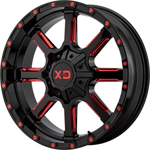 XD Series XD838 Mammoth Black W/ Red Accents