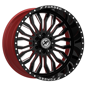 XF Flow XFX-305 Gloss Black Red Milled