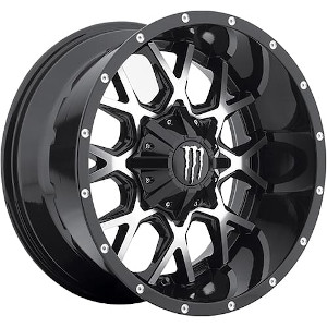 Monster Energy DS645 Gloss Black W/ Machined Face