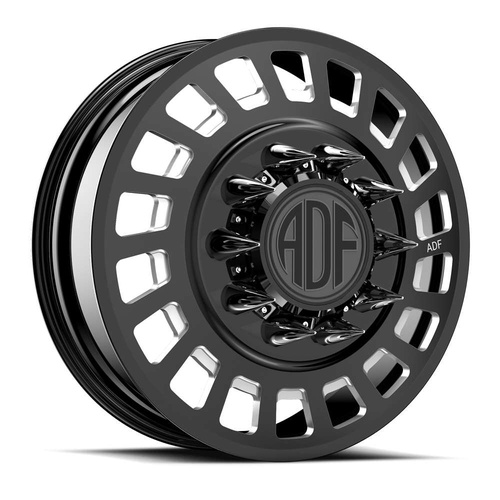 ADF Wheels Halo Gloss Black/Machined