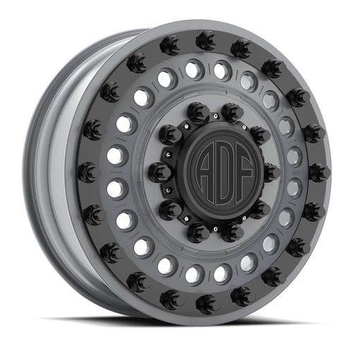 ADF Wheels Mag Nuts Gunmetal W/ Black Accents