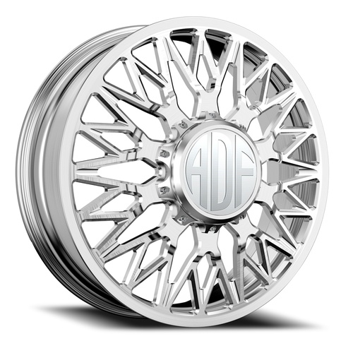 ADF Wheels Techno Mesh Dually Brushed