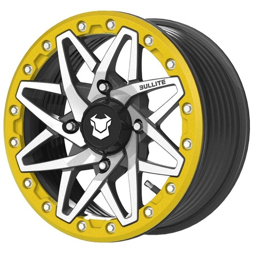 Bullite Pro-01 Gunmetal Gray W/ Neo Yellow Beadlock