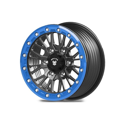 Bullite Pro-08 Satin Black W/ Sapphire Blue Beadlock