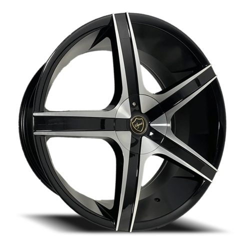 Elegance El907 Gloss Black Machined