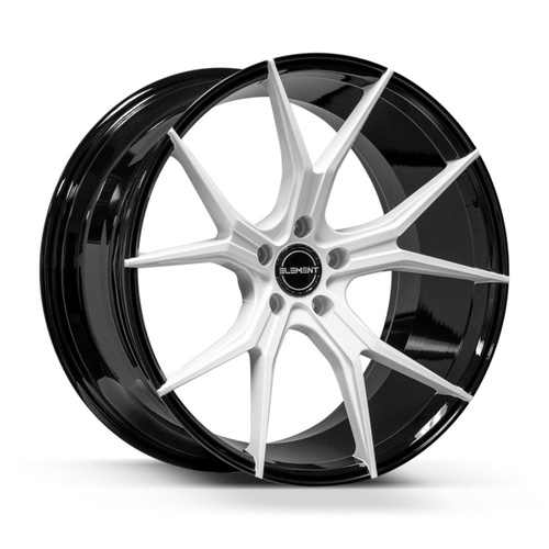 Element El1225 White With Black Lip