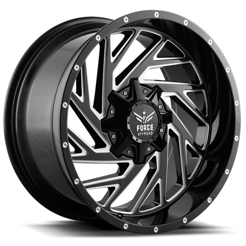 Force Off-Road F16 Black Milled