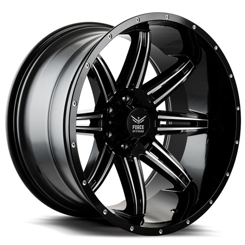 Force Off-Road F32 Black Milled