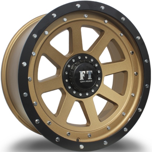 Full Throttle Ft8 Matte Bronze W/ Matte Black Lip