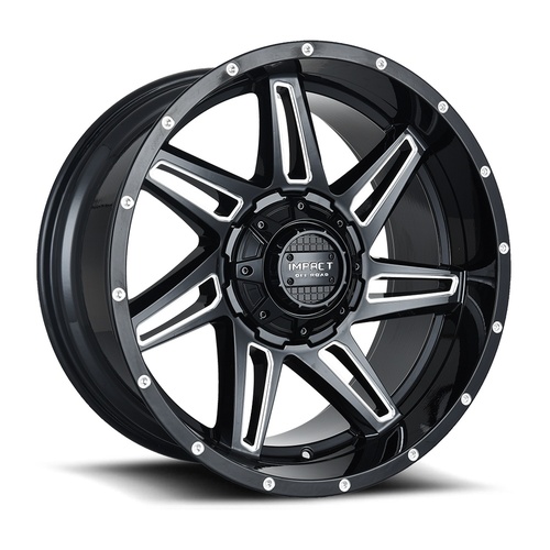 Impact 820 Gloss Black Milled