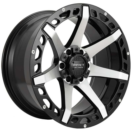 Impact 904 Gloss Black Machined