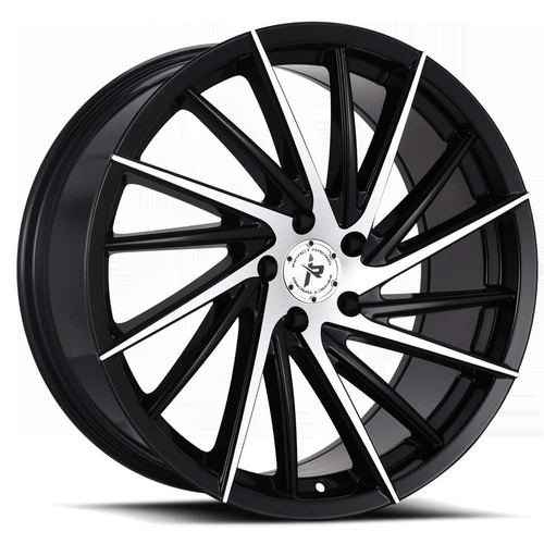 Impact 608 Gloss Black Machined