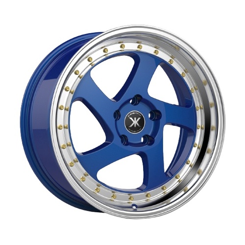 Karma Kr-105 Blue With Machined Lip