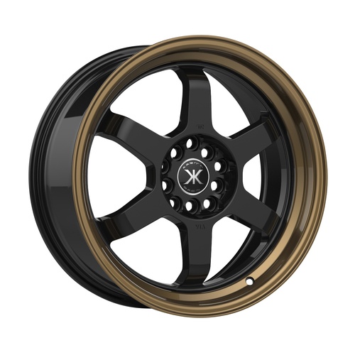 Karma Kr-106 Black Machined W/ Bronze Lip