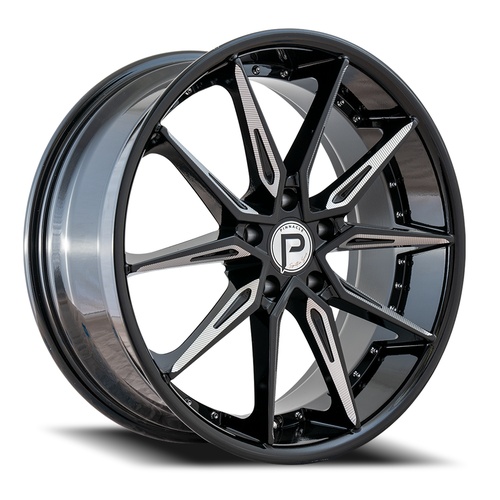 Pinnacle Enzo P218 Gloss Black Milled