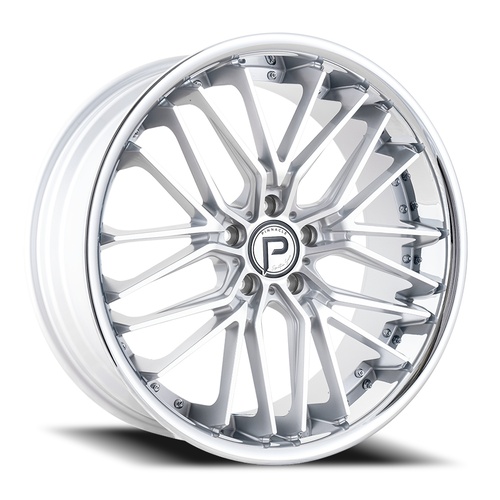 Pinnacle Legacy P214 Silver Machined W/ Stainless Lip