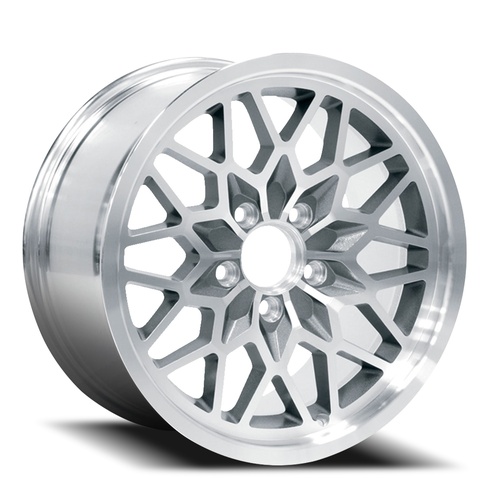 US Wheel Aluminum N90 Gunmetal Machined