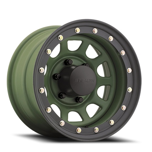 US Wheel Daytona Lockring Camo Green