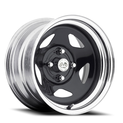 US Wheel Star Drifter Black And Chrome