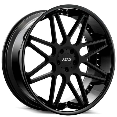 Azad AZ77 Matte Black With Gloss Black Lip