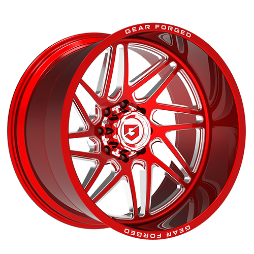 Gear Offroad GF761RT Polished W/ Red Tint & Milled Accents