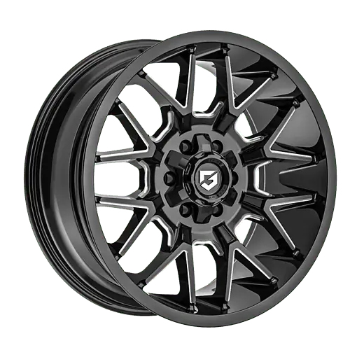 Gear Offroad Primacy 768 Gloss Black Milled