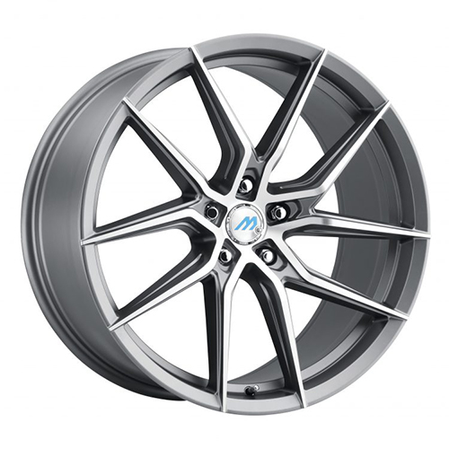 Mach Euro Concave ME.6 Titanium Gray W/ Machined Face