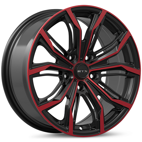 RTX Black Widow Black Machined Red