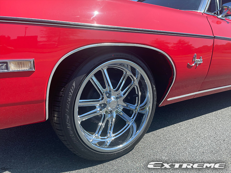1968 Chevrolet Impala - 20x9.5 US Mags Wheels 245/40R20 Falken Tires