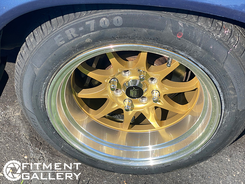 1984 Toyota Celica - 15x8 MST Wheels 185/60R15 Advanta Tires