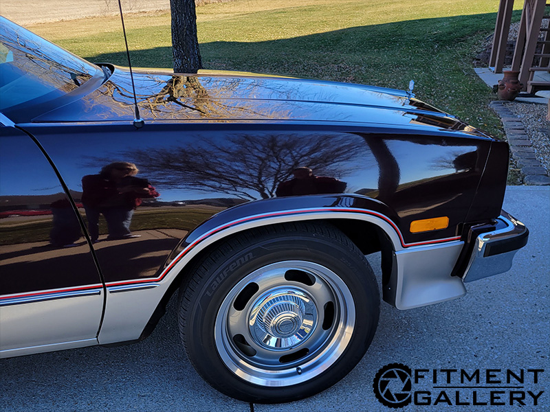 1986 Chevrolet El Camino 17x8 Vision Wheels 225/55R17 Laufenn Tires