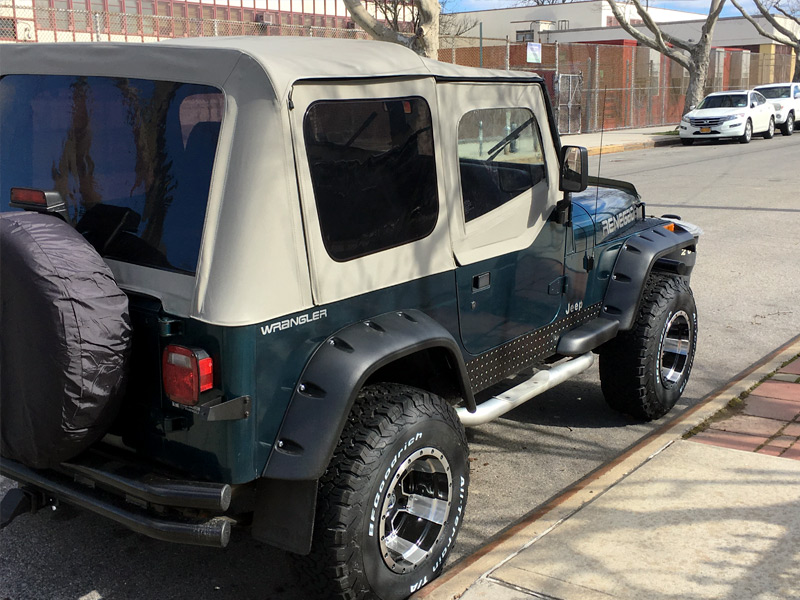 1995 Jeep Wrangler - 15x10 Ultra Wheels Rough Country  Suspension  Lift System