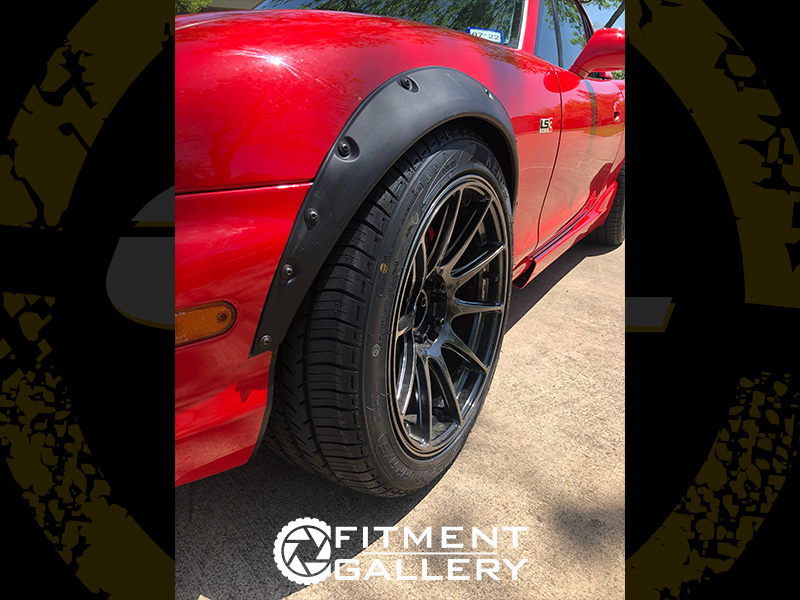 1999 Mazda Miata - 17x9.75 XXR Wheels 255/40ZR17 Kenda Tires