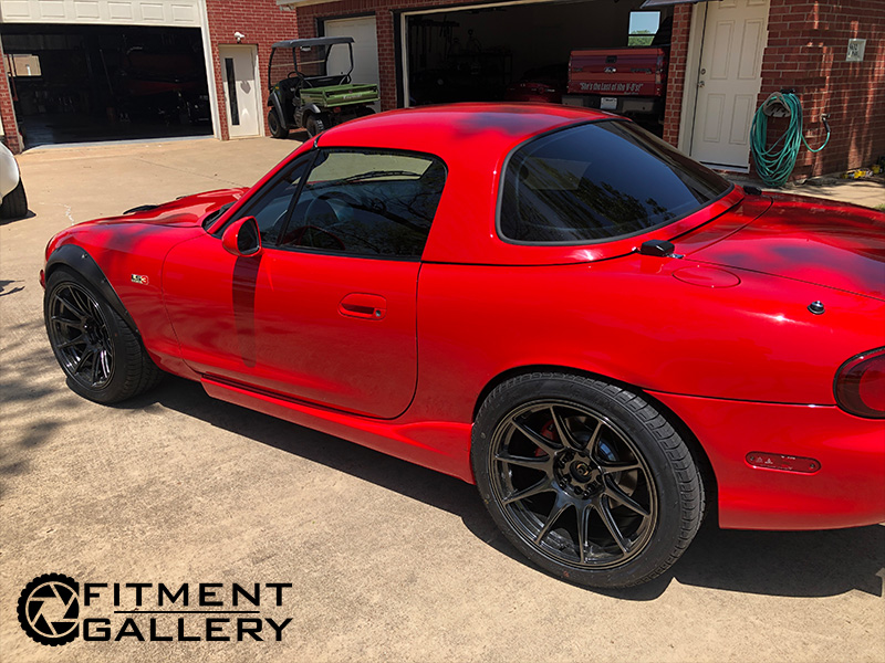 1999 Mazda Miata - 17x9.75 XXR Wheels 255/40ZR17 Kenda Tires
