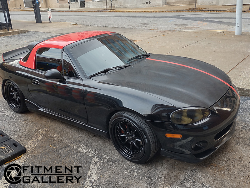 2001 Mazda Miata - 16x8 XXR Wheels 205/40R16 Nitto Tires