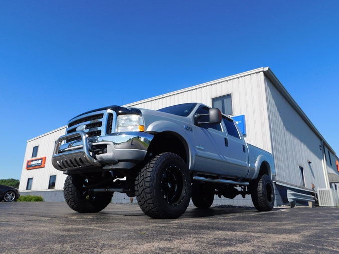 2003 Ford F250 Super Duty 20x12 Moto Metal Wheels 37x13.5R20 Toyo Tires 8inch suspension