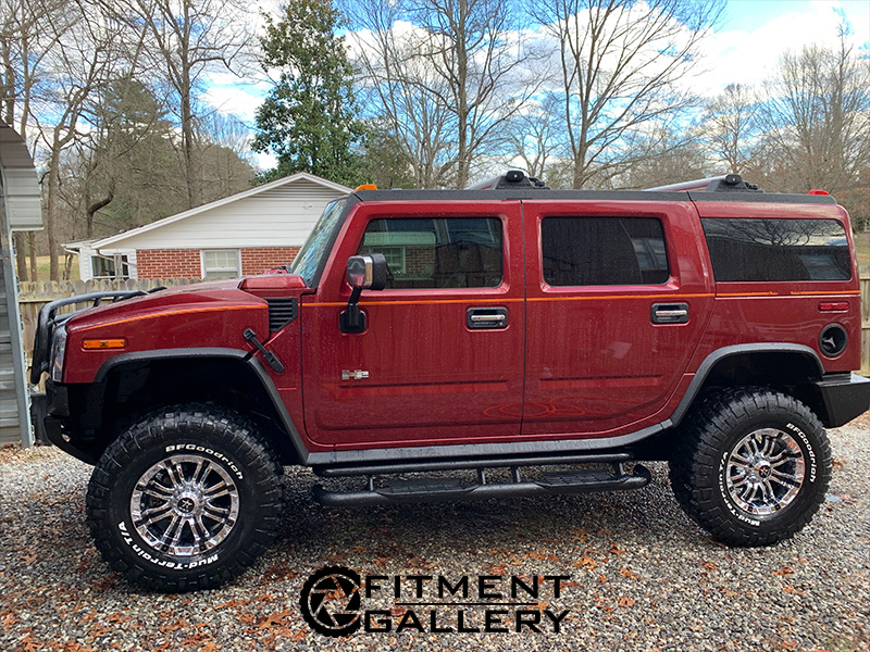 2003 Hummer H2 - 18x10 RBP Wheels LT325/65R18 BFGoodrich Tires