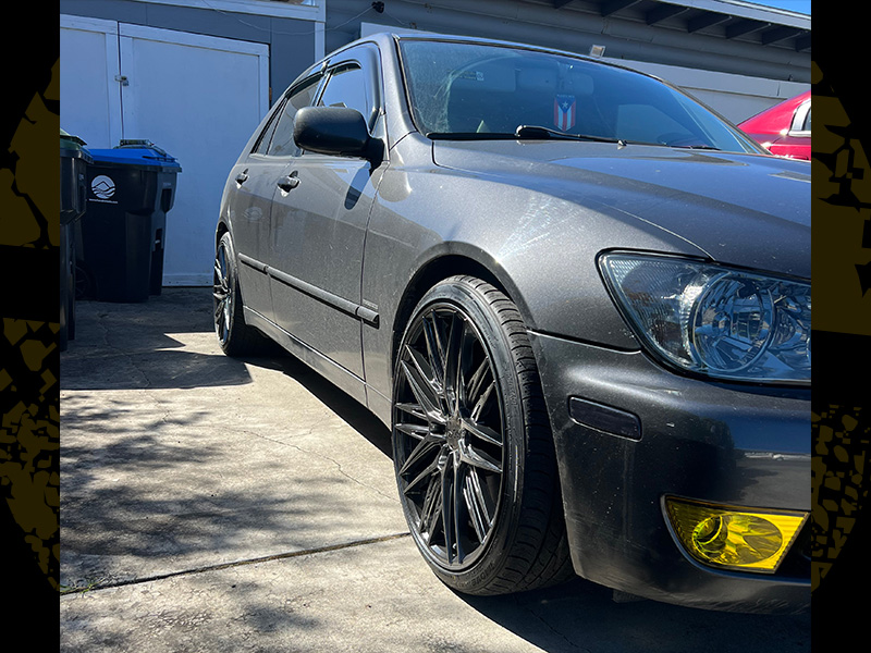 2003 Lexus IS300 - 19x8.5 XXR Wheels 225/35ZR19 Ironman Tires